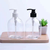 Clear Round Pet Plastic Empty Plastic Hand Wash Liquid 500ml Soap Foam Shampoo Spray Bottle with Pump