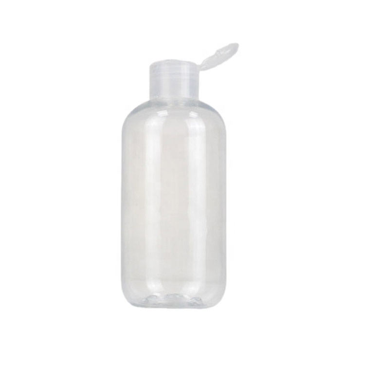 PET OEM Transparent Empty Round Plastic 250ml 300ml 350ml 500ml 100 Ml Eye Cream Cosmetic Bottle