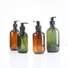 Private Label Custom Logo 500ml Plastic Pet Bottle for Hand Soap Hair Oil Shampoo Body Lotion Shower Gel