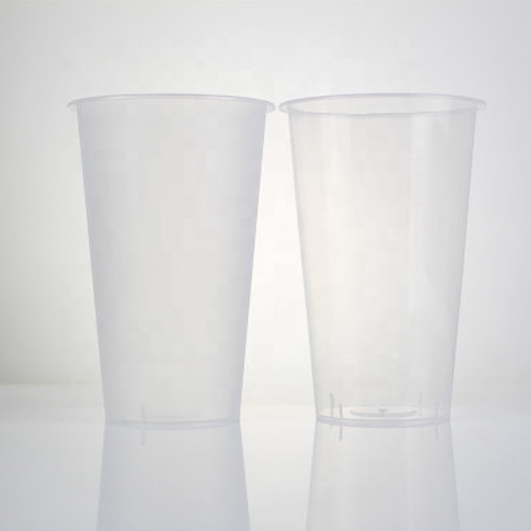 Manufacturers Direct Sales Empty 500ml Clear Juice Yogurt Coffee Drink Custom Plastic Disposable Cups