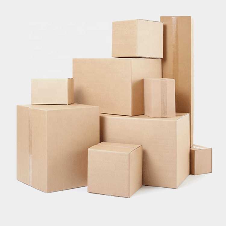 Cardboard Shipping Packaging Customised Foldable Empty Paper Carton Boxes for Packing