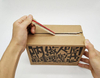 Cosmetic Folding Packaging Large Storage Cardboard Foldable Recycle Carton Big Box