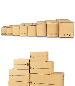 Recycled Brown Corrugated Paperboard Express Shipping Packing Cartons Boxes Manufacturer