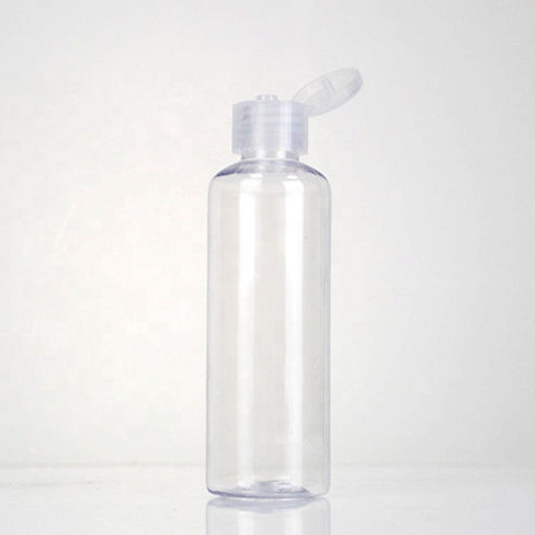 Transparent Pocket Travel Small Empty Plastic Hand Sanitizer Lotion Pet Bottle 100ml