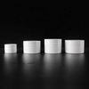 Custom Hotel Apartment White Plastic 100ml 120ml 150ml Small Round Packaging Cream Jar