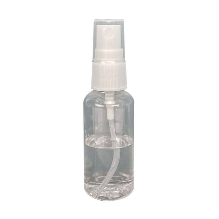 fancy pet plastic 100ml clear round chloroform barber flairosol luxury perfume sanitiser continuous mist spray bottle