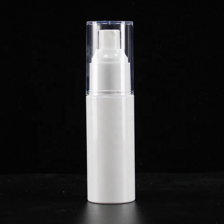 OEM Hotel Round White 80ml 120ml 150ml 100ml Empty Perfume Packaging Plastic Spray Bottles
