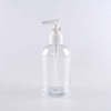 250ml Empty Plastic Pet Clear Cosmetic Hand Sanitizer Lotion Oil Cream Refillable Airless Press Sprayer Pump Bottle