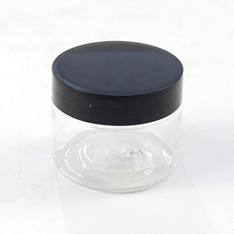 Eco Friendly Plastic 30ml Mini Empty Sustainable Refillable Cosmetic Jar 50ml