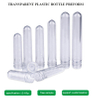 Specification Water Bottle Custom Logo Plastic Transparent Preform 49g 29mm for Pet Keg