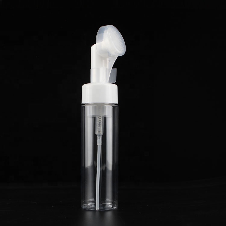 120ml 150ml 200ml 290ml PET Plastic Cosmetic Discharge Makeup Remover Toner Water Cleaning Oil Pump Bottle
