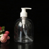 Customized Factory White Luxury Cosmetic Lotion Oem 500ml Pump PET Plastic Hand Sanitizer Gel Bottle