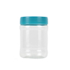 Household Commercial Multifunctional Safety PET Material Clear 330ml Jar for Food Plastic Lids