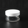 Empty Clear Round Plastic Cosmetic Bottle Jars for Hair Cream Skin Care Body Lotion Hair Shampoo Showel Gel