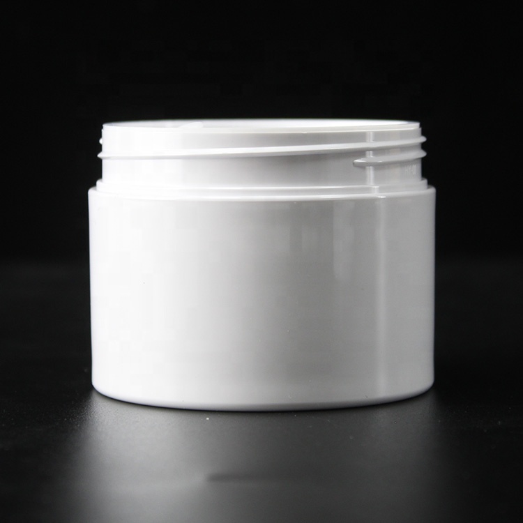 Wholesale Hotel Home Plastic White 100ml 120ml 150ml Round Packaging Cosmetic Cream Jar
