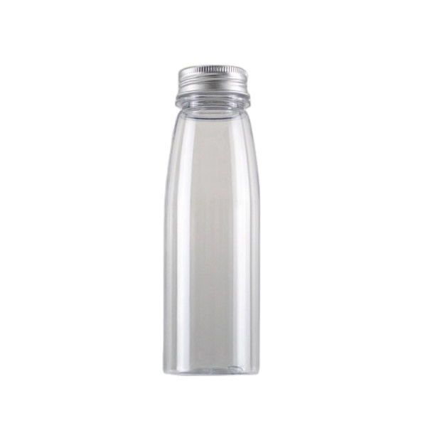 Luxury Transparent Empty Pet Plastic Beverage Fruit Milk Bottles