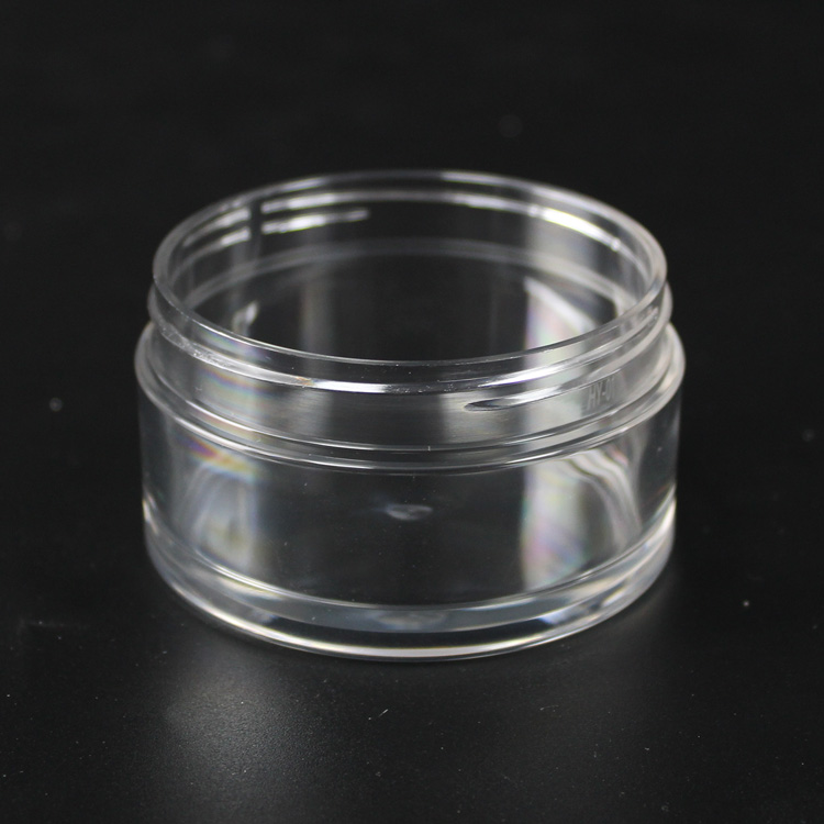 80ml 100ml 120ml Plastic Clear Luxury Cream Lotion Cosmetic Packing Bottle Jar with Lid