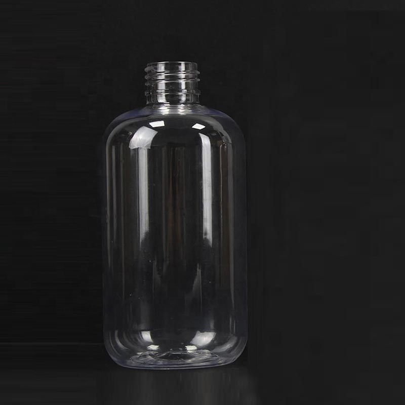 OEM Custom Moulded Mini Small Hotel 300ml Shampoo Shower Gel Bottle Plastic Clear Pet Bottles