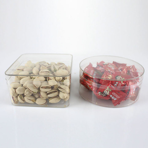 Nut Butter Pet Circular Bottles Plastic 8oz Jar Safe for Food with Sealable Lid