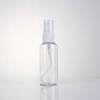 Eco Friendly Custom Reusable Round Clear Empty PET Plastic 100ml Skin Care Cosmetic Mist Spray Bottle