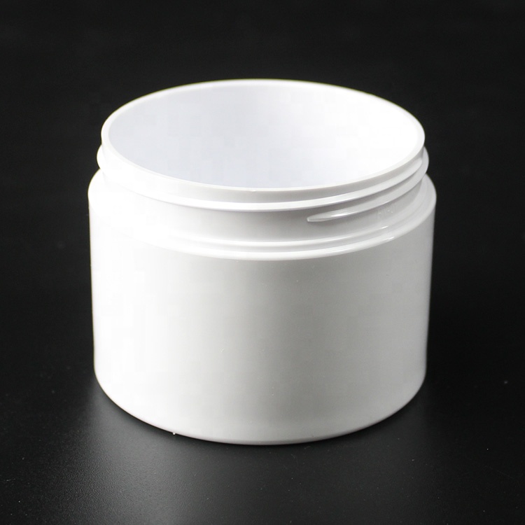 Wholesale Round White Empty 100ml 120ml 150ml Small Round Plastic Cream Lotion Cosmetics Packaging Containers Jars