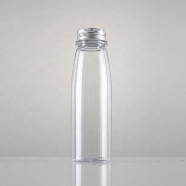 Wholesale Multifunction Custom Clear Empty Pet Plastic 200ml Bottle for Juice Beverage Milk Tea