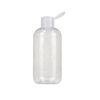 Cosmetic Transparent Pet Flip Top Lid Dispenser Hand Sanitizer 250ml Empty Plastic Lotion Bottles