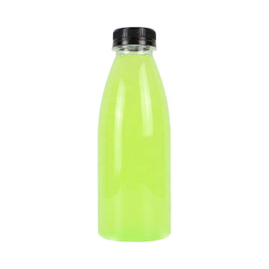 Wholesale Bulk Custom Logo Oem Empty High Quality Water Clear Plastic 500 Ml Beverage Juice Pet Bottle