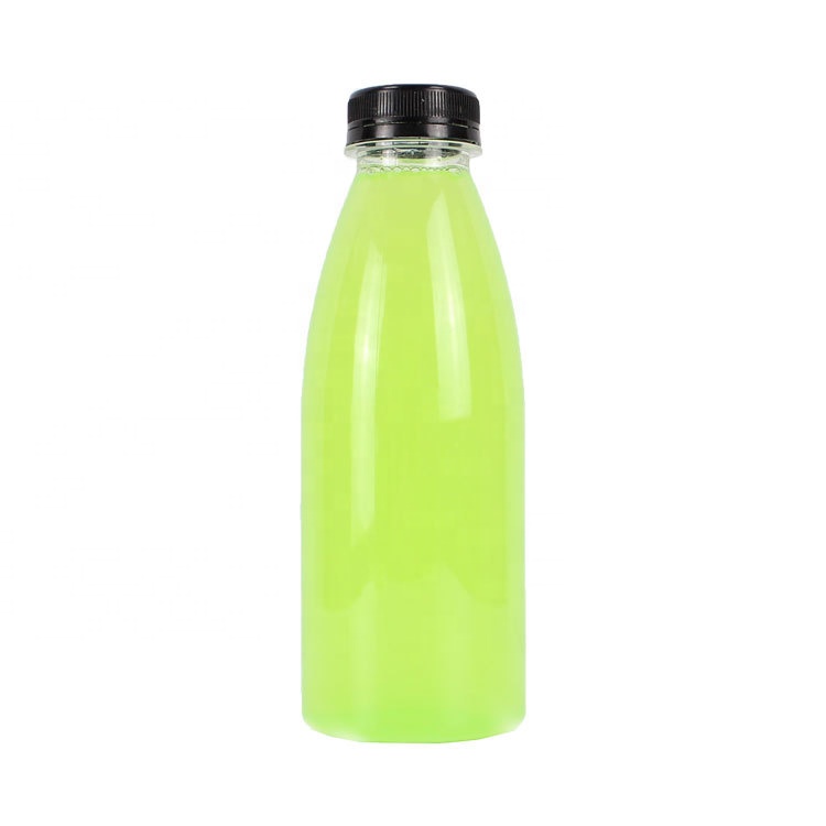 Wholesale Bulk Custom Logo Oem Empty High Quality Water Clear Plastic 500 Ml Beverage Juice Pet Bottle