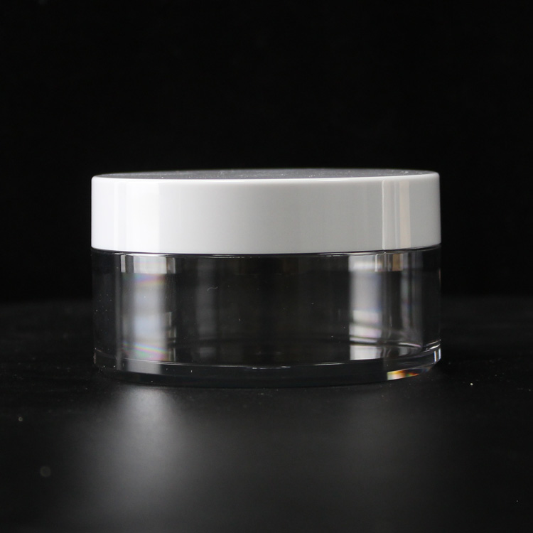 Custom Blank Logo Natural Private Label Plastic Clear Skin Care Body Face Cream Lotion Cosmetic Jar Packaging