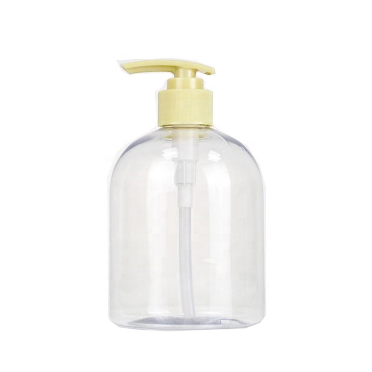 Factory Price 500ml Pump Adult Baby Mens High End Cosmetic Transparent Foaming Hand Sanitizer Bottle