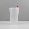 China Manufacturer Wholesale Customize Disposable 700ml Coffee Milktea Beverage Drink Plastic Cup