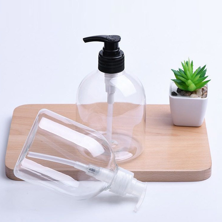250ml 300ml 350ml 500ml Cosmetic Pet Plastic Pump Bottle Packaging for Facial Body Skin Hair Care Oil Gel Lotion