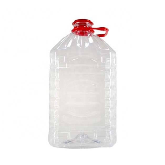 China Hot Selling Custom Home Supermarket Kitchen 5L Soy Sauce Plastic Oil Bottle Packaging Bottles for Oil