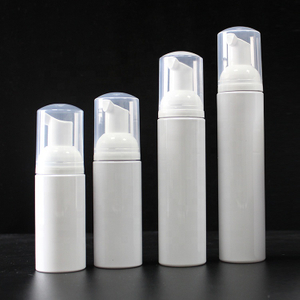 PET OEM Soap Spray White Plastic Travel Size 50ml 60ml 80ml 100ml Cleansing Foam Pump Hand Wash Bottle