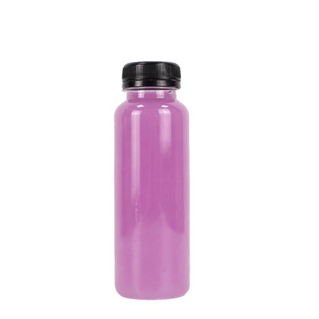 Disposable Recyclable Transparent 260 Ml Plastic Food Grade Bottle for Beverage And Pineapple Juice Takeaway