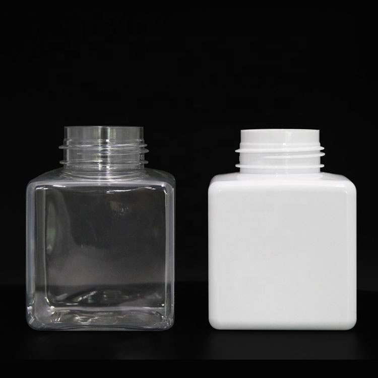 Factory Direct Sale Wholesale Plastic Square 250ml 500ml White Clear Mousse Soap Shampoo Foaming Pump Bottle