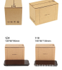 Recycled Brown Corrugated Paperboard Express Shipping Packing Cartons Boxes Manufacturer
